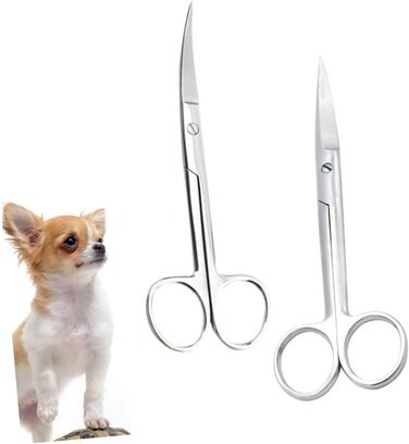 Набір професійних ножиць для грумінгу собак та котів BESTYASH (4 шт.)