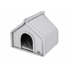 Будиночок для собак Doggy з екошкіри - R1 42x32x43