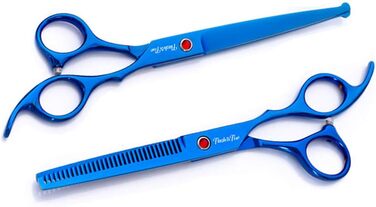 Набір для грумінгу тварин: 4 професійні ножиці з нержавіючої сталі для собак, котів та інших домашніх улюбленців