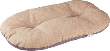 Подушка для тварин Kerbl Loneta, коричнево-сіра, 82 x 57 см