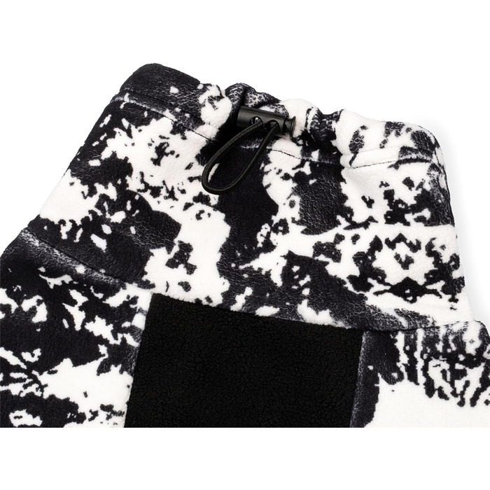 Теплий зимовий костюм для собак (S) - флісова куртка, теплий одяг для собак, теплий зимовий наряд, білий колір