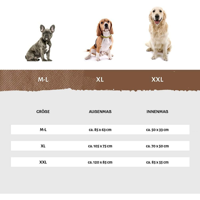 Ліжко для собак Knuffelwuff Lotte XXL 120x85 см, велюр, знімний чохол, сіре, для великих, середніх і малих собак, пране