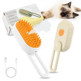 BiPawTi Парова щітка для котів та собак 2 шт. - для масажу, видаляє шерсть, покращує стан шерсті