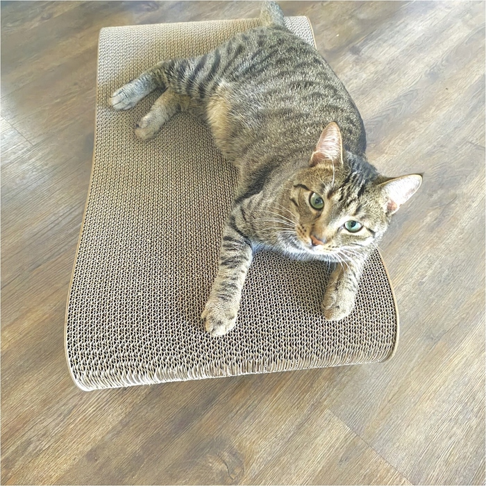 Низька дряпалка-лежанка, килимки для дряпання Mruu&Pruu (до 60 см)