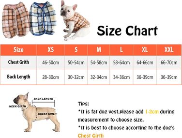 Теплий флісовий теплий одяг для собак великих порід, таких як Французький бульдог, Коргі, Мопс, Бульдог, Бультер'єр, Шіба та інші - зимова куртка, колір блакитний, розмір L: обхват грудей 58-64 см, блакитний