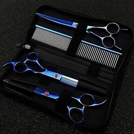 Набір професійних ножиць для грумінгу собак та котів (3 шт.), ножиці для грумінгу, для дому