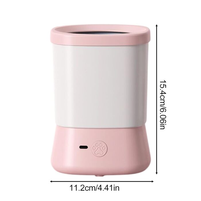 Автоматична мийка для собак, рожева: для дому, у подорожах, щоденні прогулянки