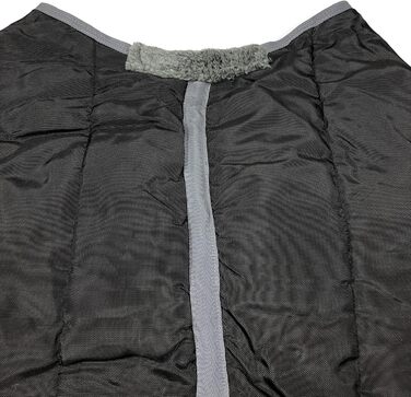 Зимова деки для коня, 500g, утеплена, м'яка, зручна, для стійла, чорна, 128 см