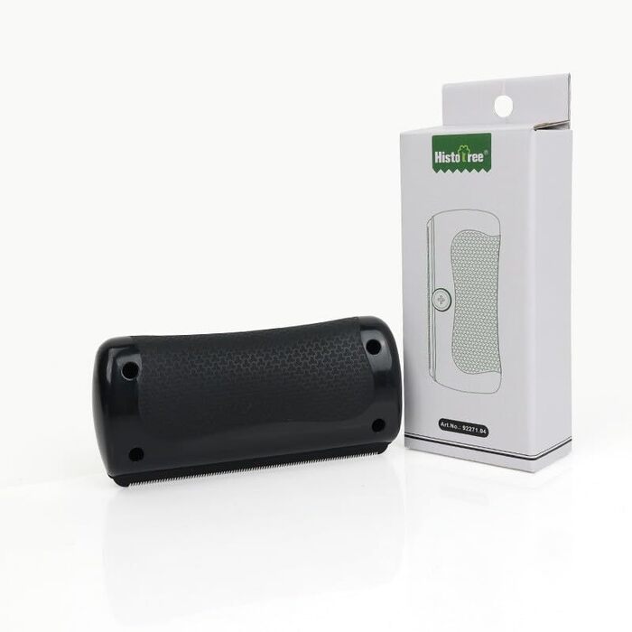 Щітка для собак та котів Fellwunder – видалення шерсті, догляд, дешеддинг, 2 шт. чорного кольору