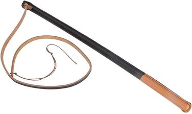 Навчальний жезл для собак, шкіряна петелька для дресирування середніх порід, випадковий колір