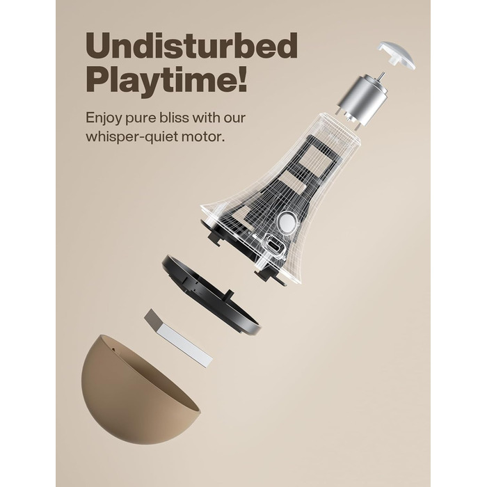 Інтерактивна іграшка для котів, автоматична з випадковою рухом, таймер вимкнення