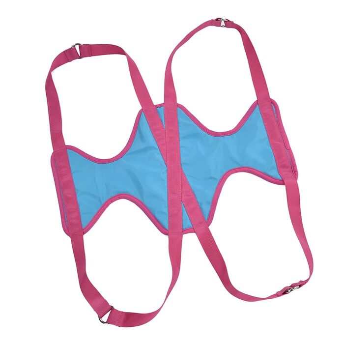 Крісло-гамак для грумінгу домашніх тварин Baxnore Premium, асистент по догляду за собаками, для стрижки кігтів, чищення зубів, догляду за вухами, дихаючий поліестер з фіксуючими ременями (M 35 x 27 x 20 см)