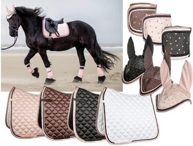Сідло HKM Schabracke Copper Kiss 4000 універсальне, біле