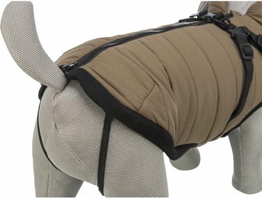 Шлейка Trixie Pirou Winter з намордником, розмір S (40 см), пісочний колір