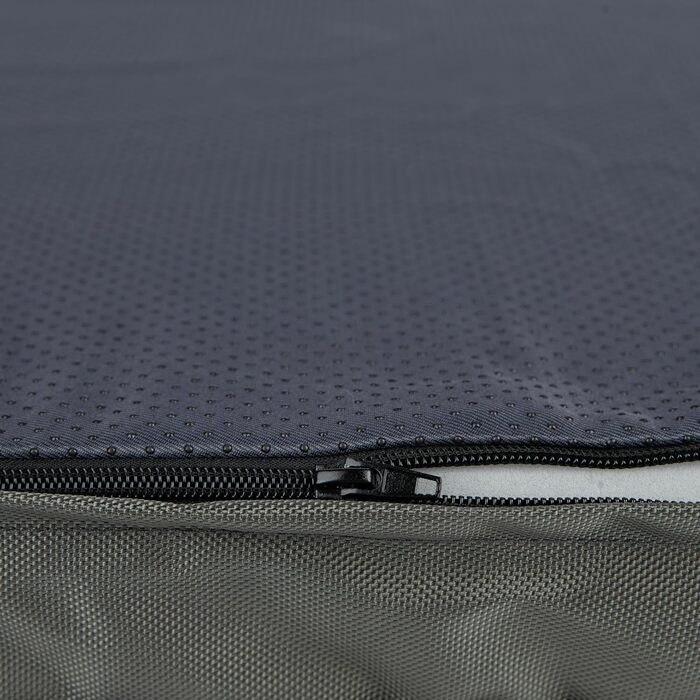 Підвищення для собак у автомобіль, вантажівка або позашляховик - м'яке крісло з подушкою та високими бортиками, зручний матеріал та надійні ремені, чорний колір, розмір 53x48x35 см