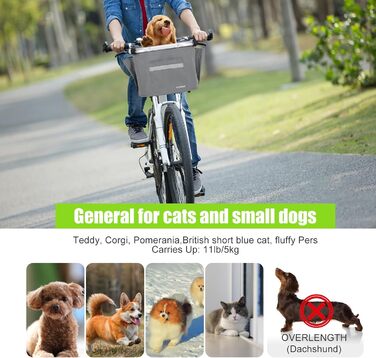 Кошик для велосипеда Lixada, передній, знімний, алюмінієвий, сірий