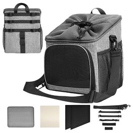 Велосипедний кошик для собак Syengery, дихаючий, легкий, для подорожей, кемпінгу, повсякденного використання