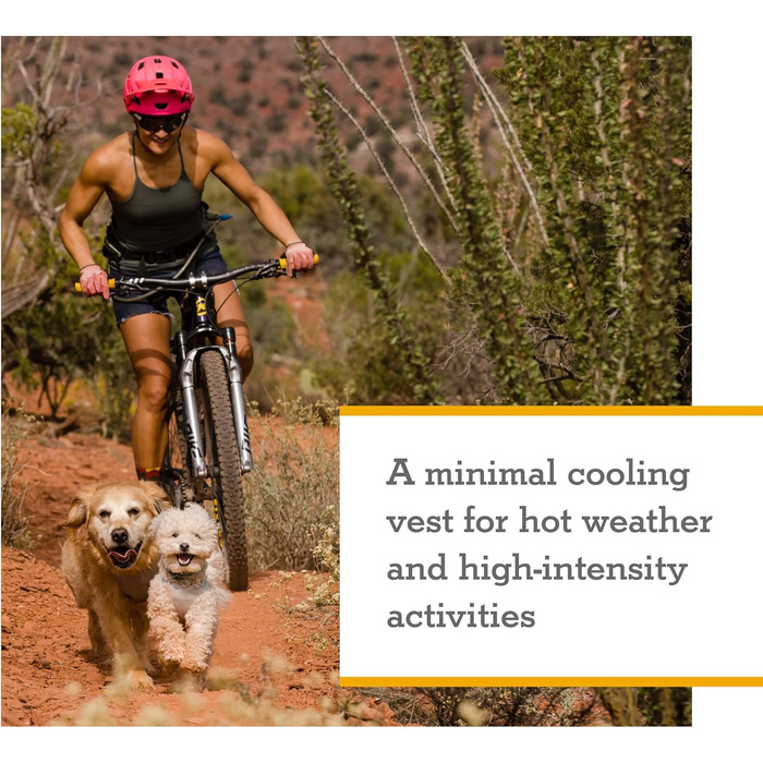 Охолоджуючий жилет для собак Ruffwear Swamp Cooler Zip, XXS, бірюзовий