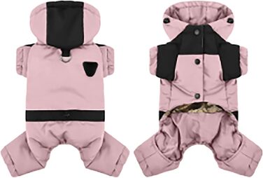 Теплий зимовий костюм для ляльки з капюшоном, 28 см