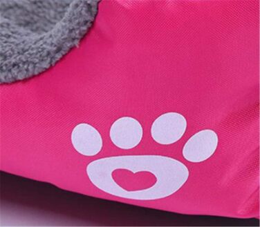 Крісло-ліжко для собак, лежанка для собак, м'яка подушка для собак, кошик для собак, знімний чохол, миється, синій, розмір S