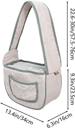 Транспортна сумка для тварин: переноска для собак, котів, цуценят | Зручна, дихаюча, водовідштовхувальна переноска beige