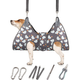 Гамманець для грумінгу домашніх тварин, гаманець для грумінгу котів та собак, гаманець для грумінгу з обрізачем нігтів, гаманець для грумінгу, підвіска, гаманець для грумінгу з обрізачем нігтів для маленьких собак до 20 кг