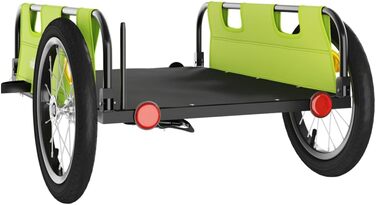 Фahrradanhänger (причіп для велосипеда) BaraSh – зелений, Oxford-тканина, для собак