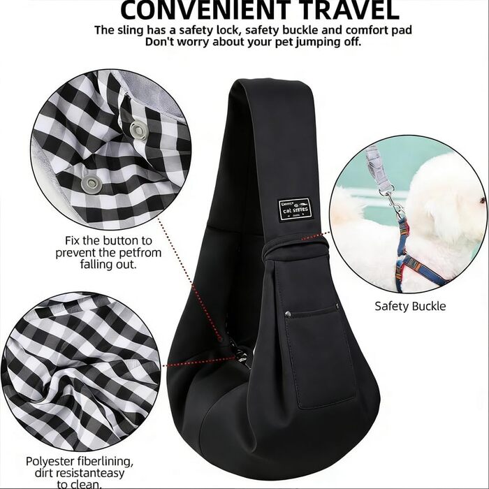 Транспортна сумка для собак та інших домашніх тварин до 15 кг Mymai - сірий/чорний колір