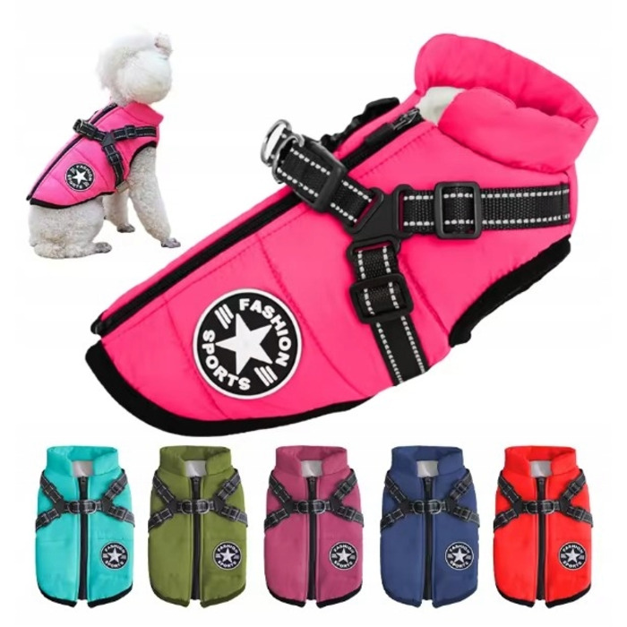 Куртка для собак Doggy Fashion, червона, XL