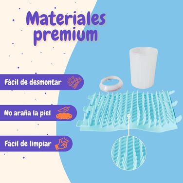 Очищувач для лап собак - гігієна для подушечок лап (Синій, L)