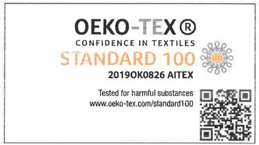 Ортопедичне ліжко для собак Roth & Bock з м'якої піни, сертифіковане Oeko-Tex Standard 100, покриття з водонепроникного канвасу, жовте, розмір S