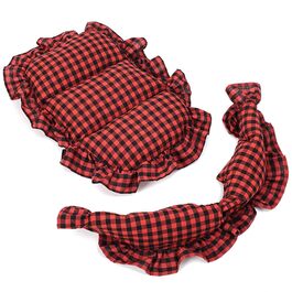 Гарне собаче ліжко для візка, міцний поліестер, зручне грілка для візка, кемпінг, подорожі, аксесуари для домашніх тварин, собача грілка червона