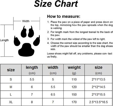 Водонепроникні чоботи для собак, 4 шт. - захист лап для малих, середніх та великих собак, блакитні та чорні