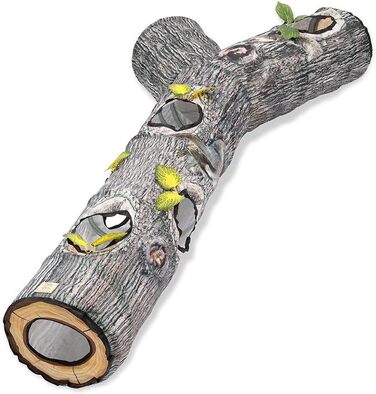 Туннель-іграшка для котів Yunso: інтерактивний, складаний, 150x65x25 см