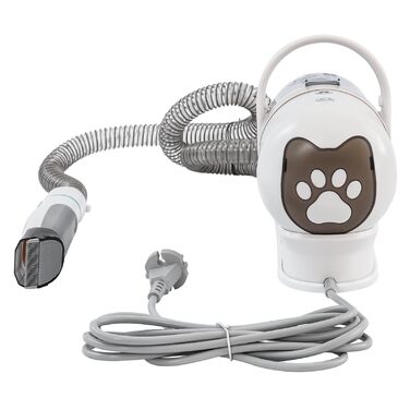 Набір для грумінгу тварин 7-в-1: машинка для стрижки шерсті собак та котів, тример, щітка, ножиці та інше