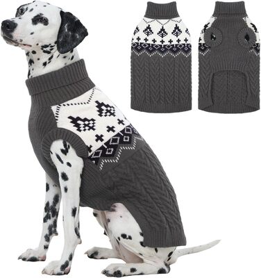 Теплий зимовий пуловер для собак, рожевий, для дрібних порід (Такса, Бостон Тер'єр), розмір 2XL