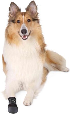 Водонепроникні собачі чоботи TRIXIE, захист лап Walker Care, XL, чорні (2 шт.)