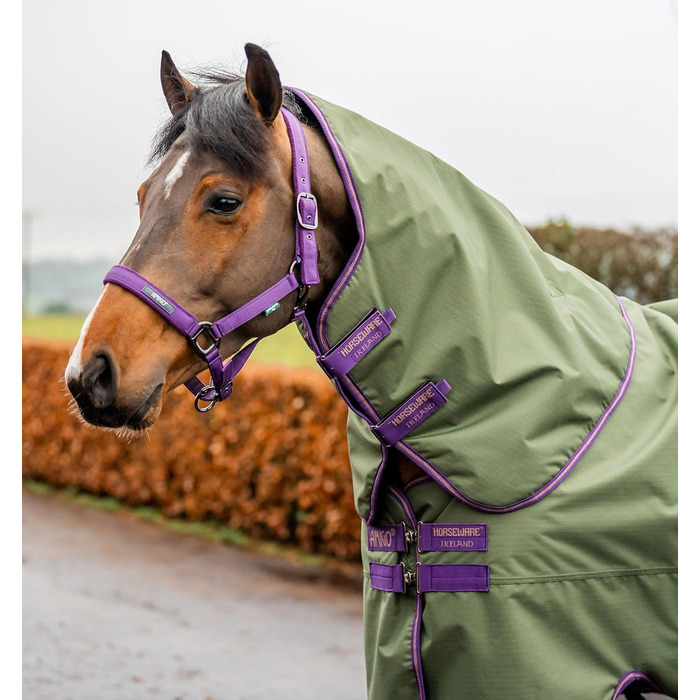 Кінська попона Horseware Amigo Hero Ripstop Plus, легка, 0 г, розмір 66, колір Bramble/Winterberry & Taupe