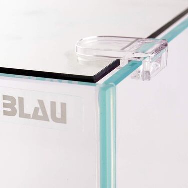 Акваріум Blau Aquaristic Aquascaping Cube 42 л, 35x35x35 см, скляний куб для акваскейпінгу