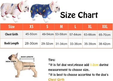 Піжама для собак BT Bear Fette Hundekleidung, тепла та м'яка, для осені та зими, цілісний костюм, підходить для котів, цуценят, маленьких та середніх собак (XXL: довжина спини 38–42 см)