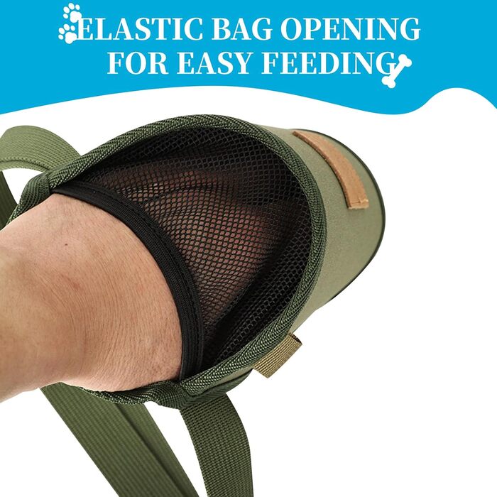 Набір для дресирування собак: сумка для ласощів, свисток, диспенсер для відходів, регульований