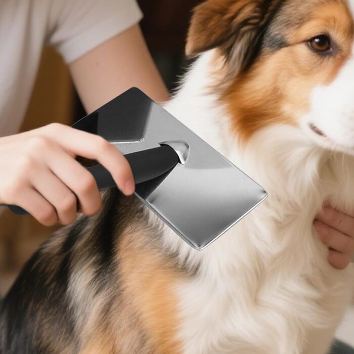 Гребінець для собак та котів, видалення підшерстка, щітка-гребінка для грумінгу, аксесуари для догляду за шерстю
