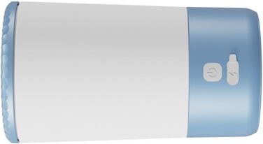 Автоматична мийка лап для собак AOOOWER: для малих, середніх та великих тварин, регулювання швидкості, біле/блакитне порошок