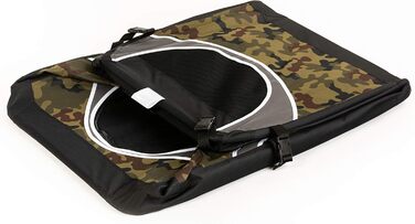 Транспортний бокс для собак та котів, 91х64х64 см. Переноска для тварин, клітка для собак, переноска для подорожей (камуфляж)