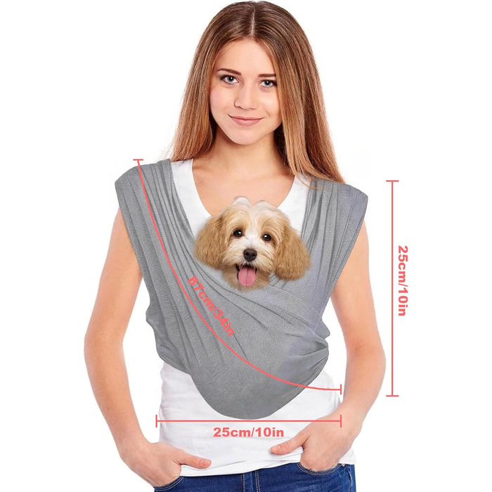 Сумка-переноска для собак Amexo, сумка-кенгуру для собак, переноска для тварин до 9 кг