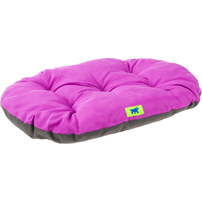 Крісло-лежанка для собак та котів Ferplast Relax, 85x55 см, бавовна, з м'якою подушкою, для будки та авто, миється