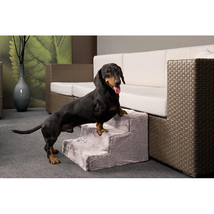 Сходи для собак Karlie Easy Step, 43x41x29 см, сірі
