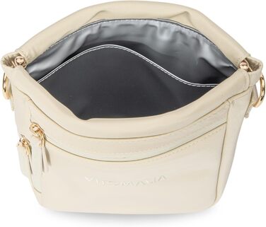 Сумка для собак Deluxe: багатофункціональна сумка через плече з кишенями для ласощів, повідка, корму та відходів, з магнітним закриттям - ідеальна для прогулянок та дресирування (Бежева)