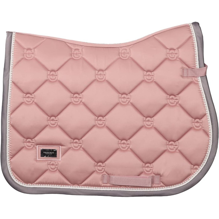 Вальтрап для виїздки Equestrian Stockholm Pink Pearl, блискучий, рожево-перламутровий
