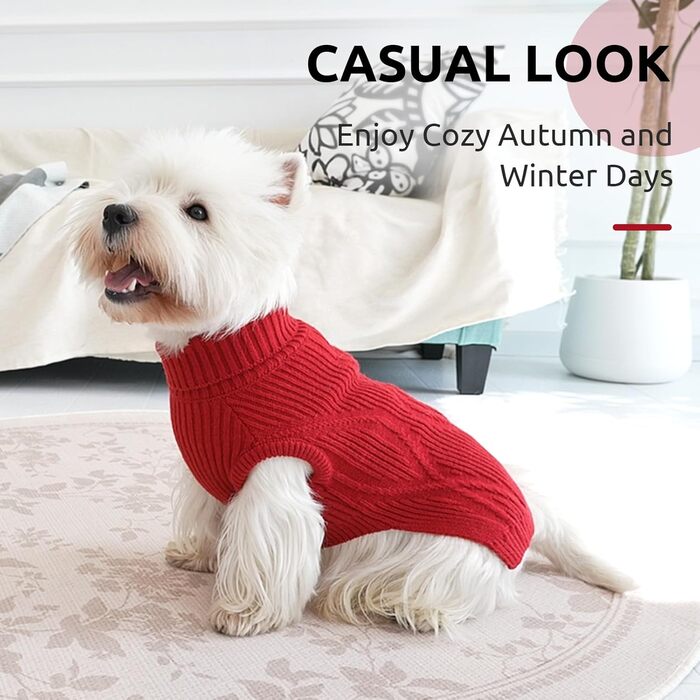 Теплий і м'який пуховик для собак великих порід Queenmore | Turtleneck | Коргі, Бігль, Французький бульдог, Шнауцер, Такса